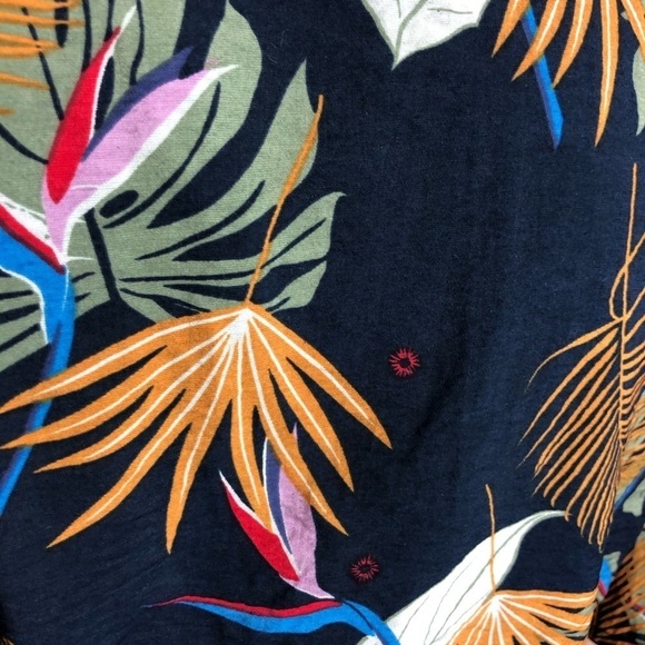 Entro, tropical pattern dress, EUC - Picture 7 of 12